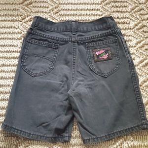 Vintage 90s Chic jean shorts size 0 /24" waist